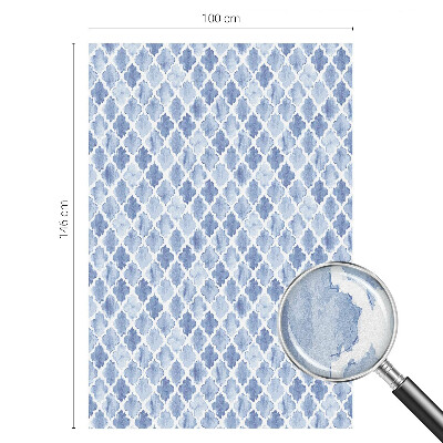 Fensterfolie Sichtschutz Eleganz in Aquarell.