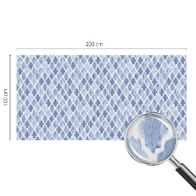 Fensterfolie Sichtschutz Eleganz in Aquarell.