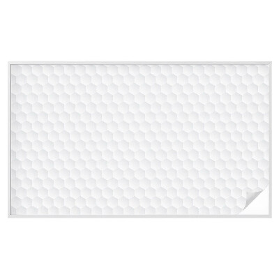 Sichtschutzfolie Fenster Buntglasoptik Weißes Mosaik