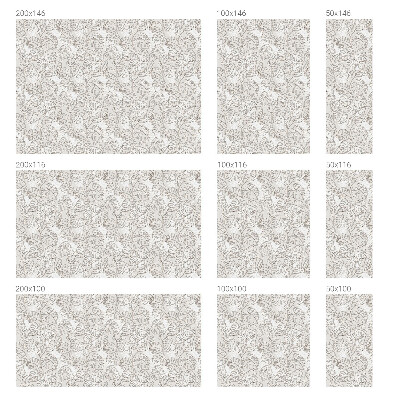 Fensterfolie Sichtschutz Pflanzenornament