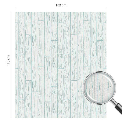 Sichtschutzfolie Fenster Buntglasoptik Holzmuster
