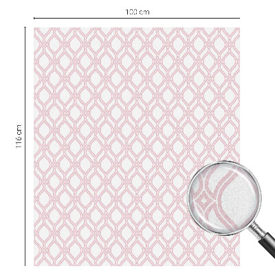 Fensterfolie Sichtschutz Rosa Linien