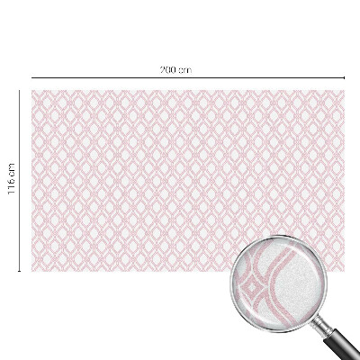 Fensterfolie Sichtschutz Rosa Linien