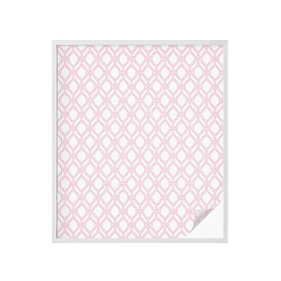 Fensterfolie Sichtschutz Rosa Linien