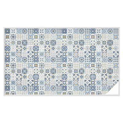 Sichtschutz Klebefolie Buntglasoptik Mosaikfliesen