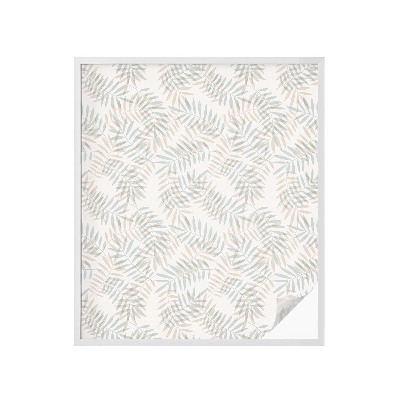 Folie für Fenster blickdicht Laubige Eleganz