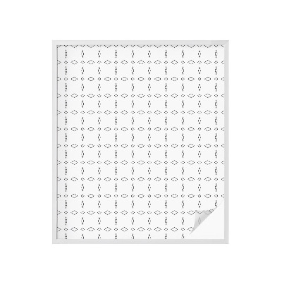 Fensterfolie Sichtschutz Rautenformen