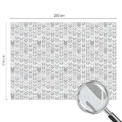 Folie für Fenster blickdicht Pfeilmuster