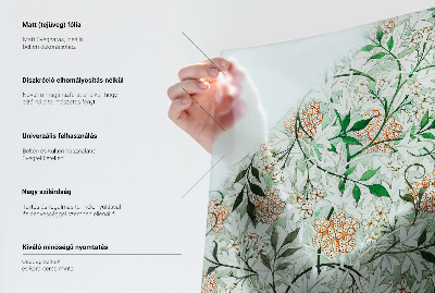 Fensterfolie Sichtschutz Florale Zartheit