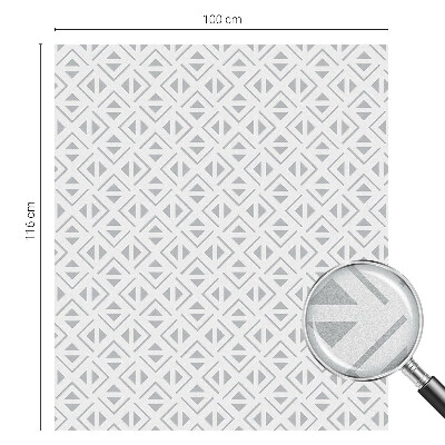 Klebefolie Fenster Sichtschutz Geometrisches Muster