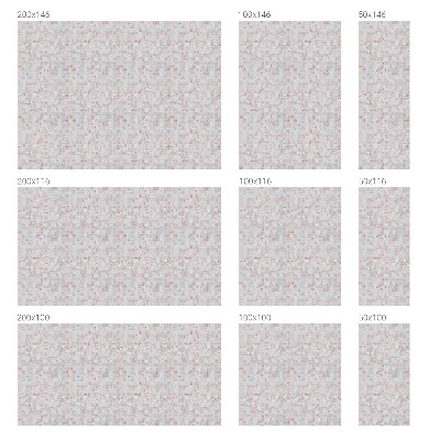 Fensterfolie Sichtschutz Steinmosaik