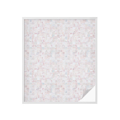 Fensterfolie Sichtschutz Steinmosaik