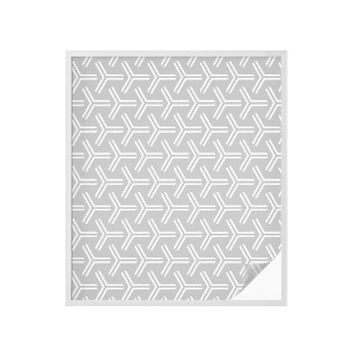 Sichtschutz Klebefolie Buntglasoptik Minimalistische Linien