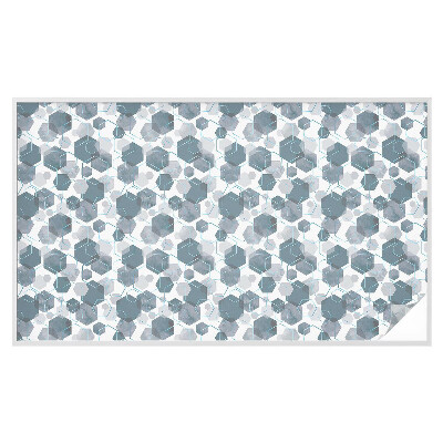 Fensterfolie Sichtschutz Geometrische Sechsecke