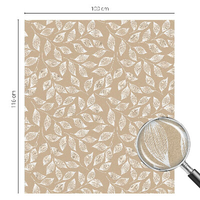 Klebefolie Fenster Sichtschutz Blätter Natur