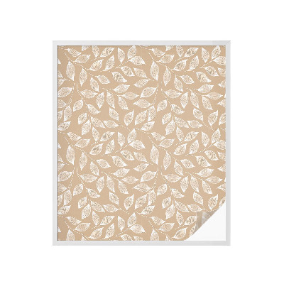 Klebefolie Fenster Sichtschutz Blätter Natur