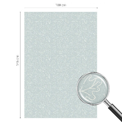 Sichtschutzfolie Fenster Buntglasoptik Eichenblätter