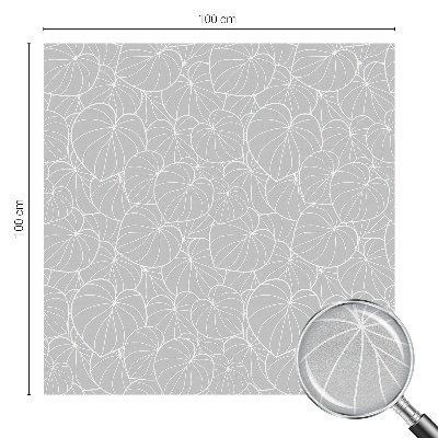 Klebefolie Fenster Sichtschutz Laubige Eleganz