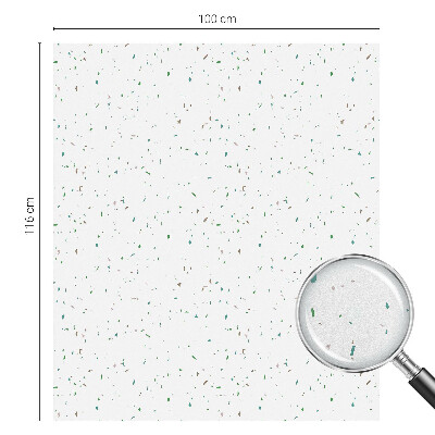Folie für Fenster blickdicht Verstreute Elemente
