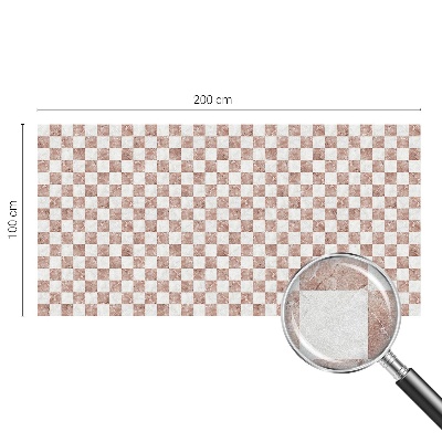 Fensterfolie Sichtschutz Klassisches Schachbrett