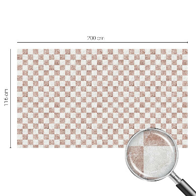 Fensterfolie Sichtschutz Klassisches Schachbrett