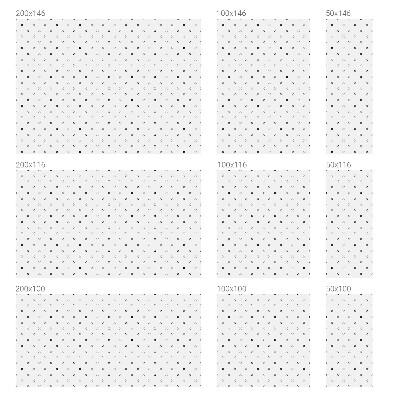Folie für Fenster blickdicht Geometrische Kreuze