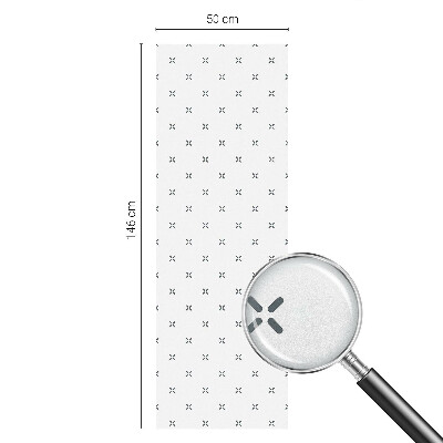 Folie für Fenster blickdicht Geometrische Kreuze
