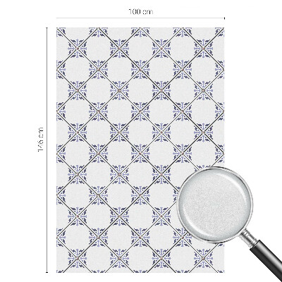 Folie für Fenster blickdicht Geometrische Fliesen