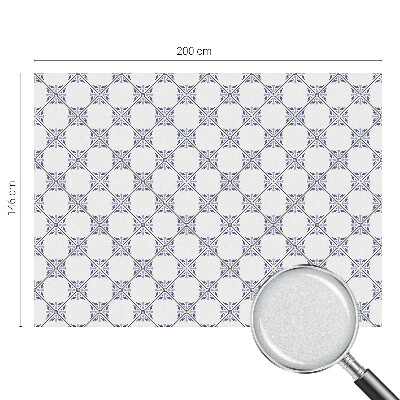 Folie für Fenster blickdicht Geometrische Fliesen