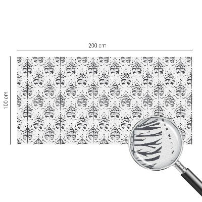 Fensterfolie Sichtschutz Laubige Eleganz