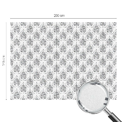 Fensterfolie Sichtschutz Laubige Eleganz