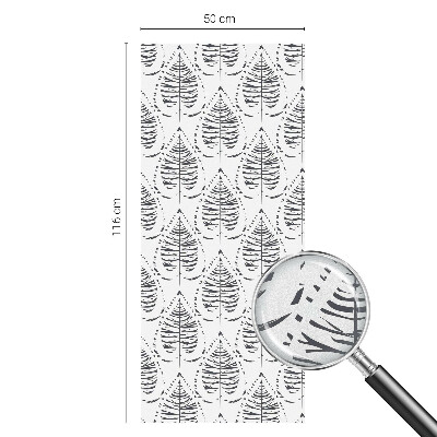 Fensterfolie Sichtschutz Laubige Eleganz