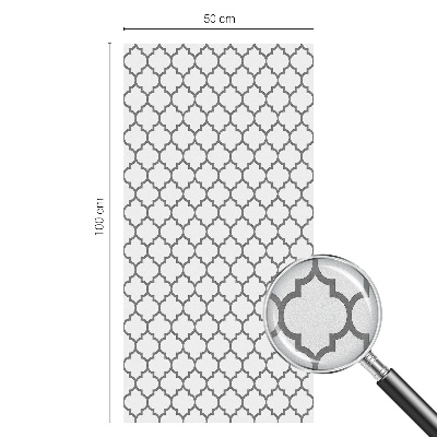 Klebefolie Fenster Sichtschutz Geometrisches Muster