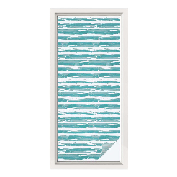 Folie für Fenster blickdicht Grüne Streifen