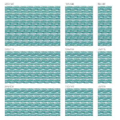 Folie für Fenster blickdicht Grüne Streifen
