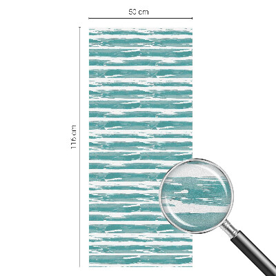 Folie für Fenster blickdicht Grüne Streifen