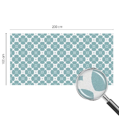 Klebefolie Fenster Sichtschutz Blumensymmetrie