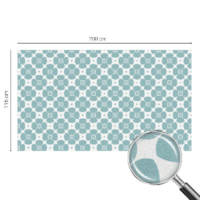 Klebefolie Fenster Sichtschutz Blumensymmetrie