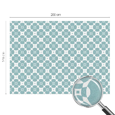 Klebefolie Fenster Sichtschutz Blumensymmetrie