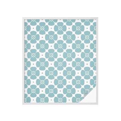 Klebefolie Fenster Sichtschutz Blumensymmetrie