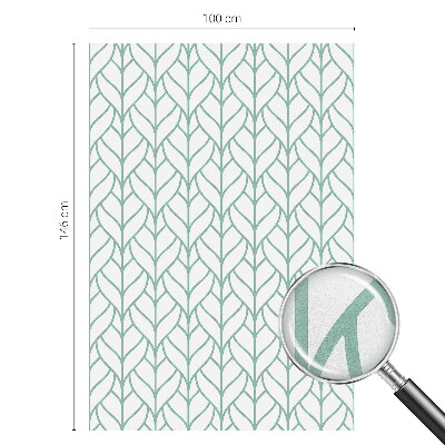 Folie für Fenster blickdicht Pflanzensymmetrie