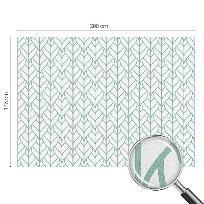 Folie für Fenster blickdicht Pflanzensymmetrie