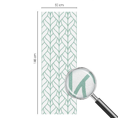 Folie für Fenster blickdicht Pflanzensymmetrie