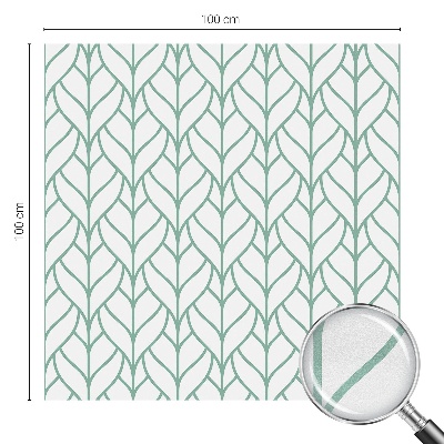 Folie für Fenster blickdicht Pflanzensymmetrie