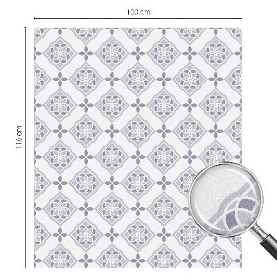 Klebefolie Fenster Sichtschutz Blumenrauten