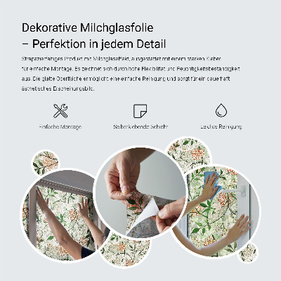 Fensterfolie Sichtschutz Subtile Eleganz