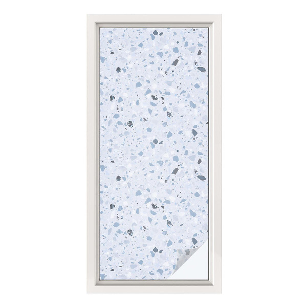 Sichtschutzfolie Fenster Buntglasoptik Modernes Mosaik