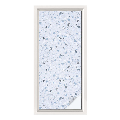 Sichtschutzfolie Fenster Buntglasoptik Modernes Mosaik