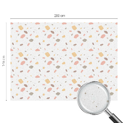 Klebefolie Fenster Sichtschutz Abstrakter Terrazzo