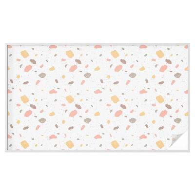 Klebefolie Fenster Sichtschutz Abstrakter Terrazzo